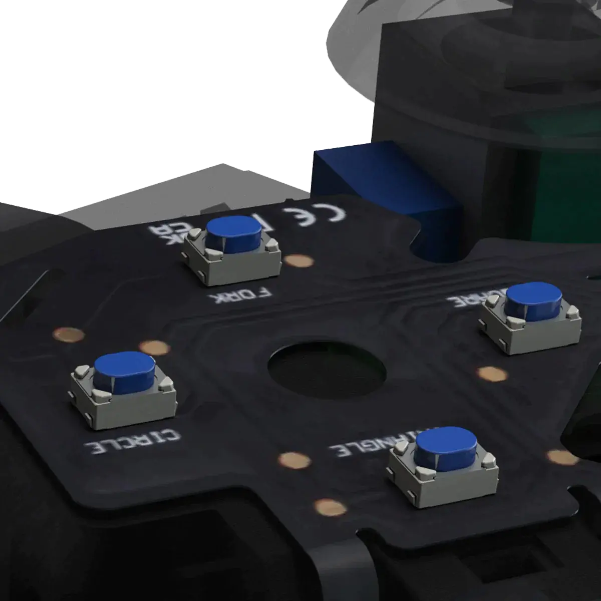 MODDEDZONE ARMY MECHA EXTREME PS5 SMART PRO CUSTOM MODDED CONTROLLER - Image 6
