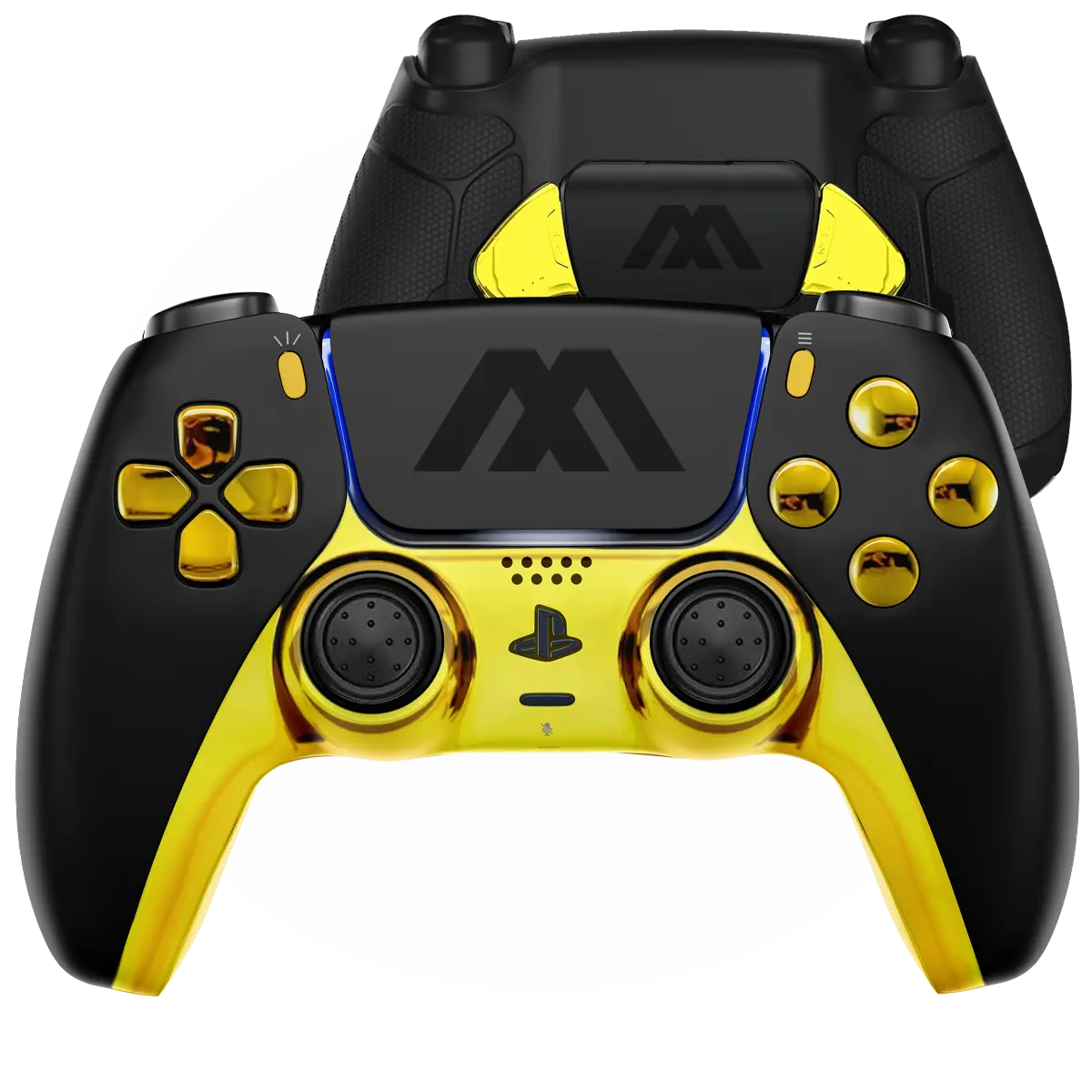 MODDEDZONE BLACK GOLD EXTREME PS5 SMART PRO CUSTOM MODDED CONTROLLER - Image 7