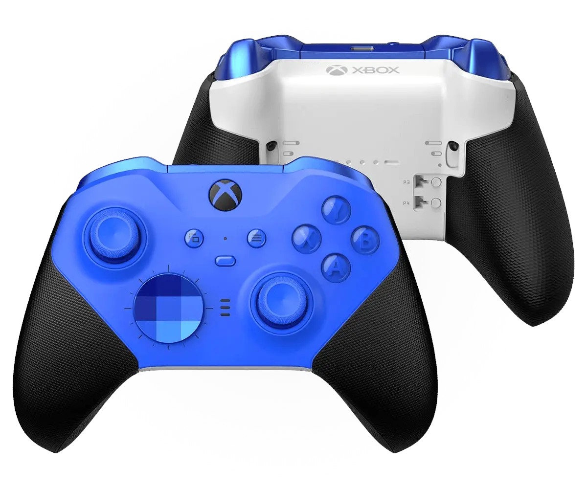 MODDEDZONE BLUE CORE XBOX ELITE SERIES 2 CUSTOM MODDED CONTROLLER - Image 3