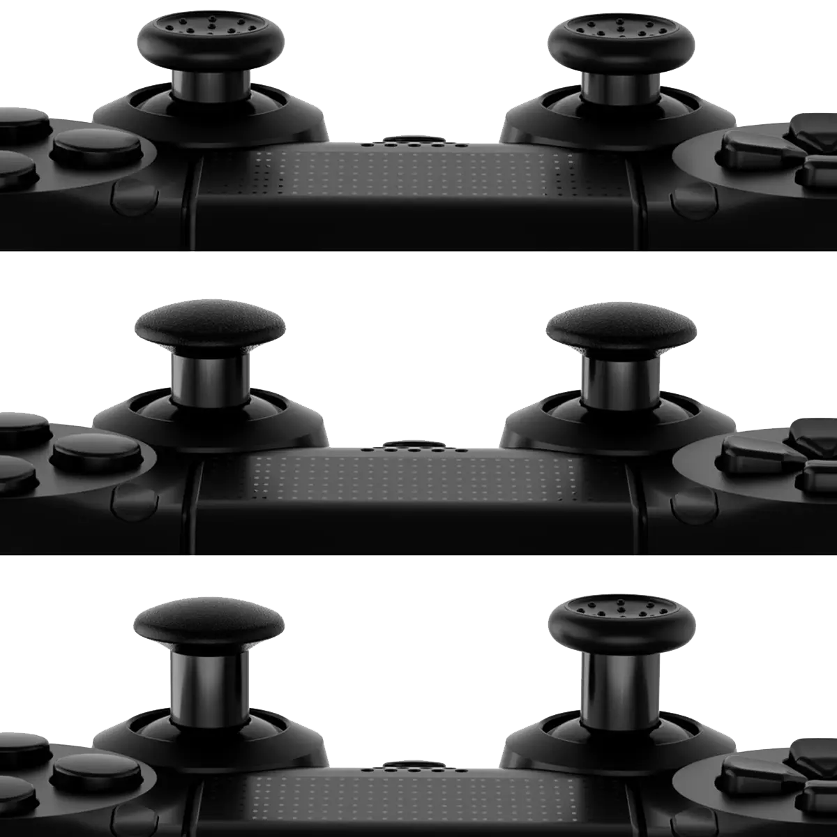 MODDEDZONE JET BLACK EXTREME PS4 SMART PRO MODDED CONTROLLER - Image 5