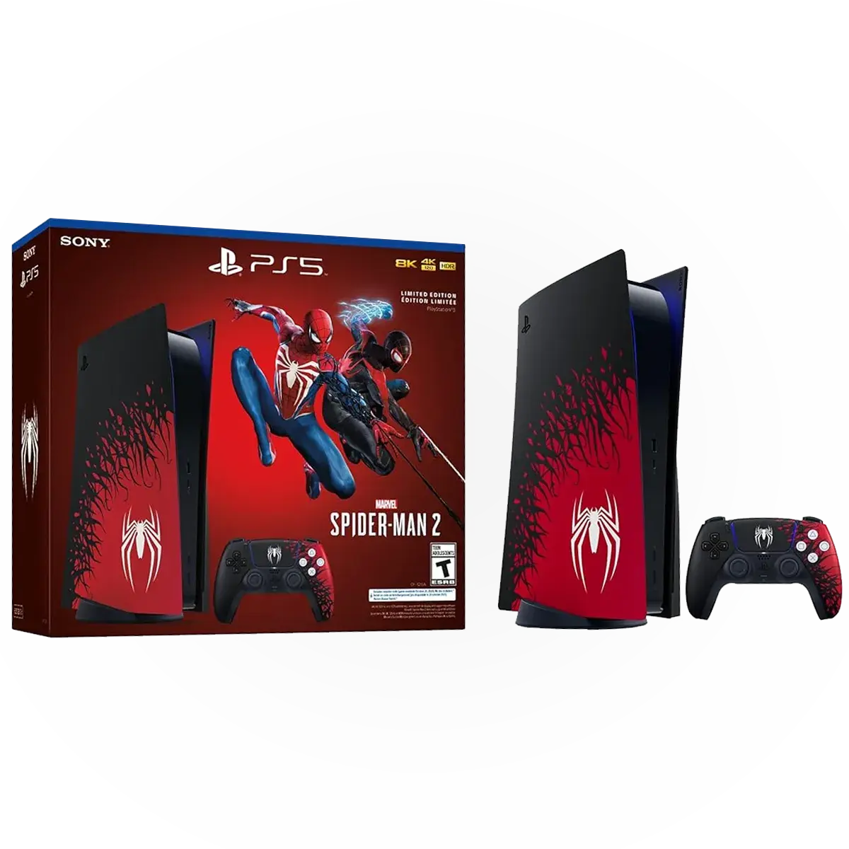 Marvel’s Spider-Man 2 Bundle Collectible Limited Edition - PlayStation 5 Console and DualSense Controller - Image 2