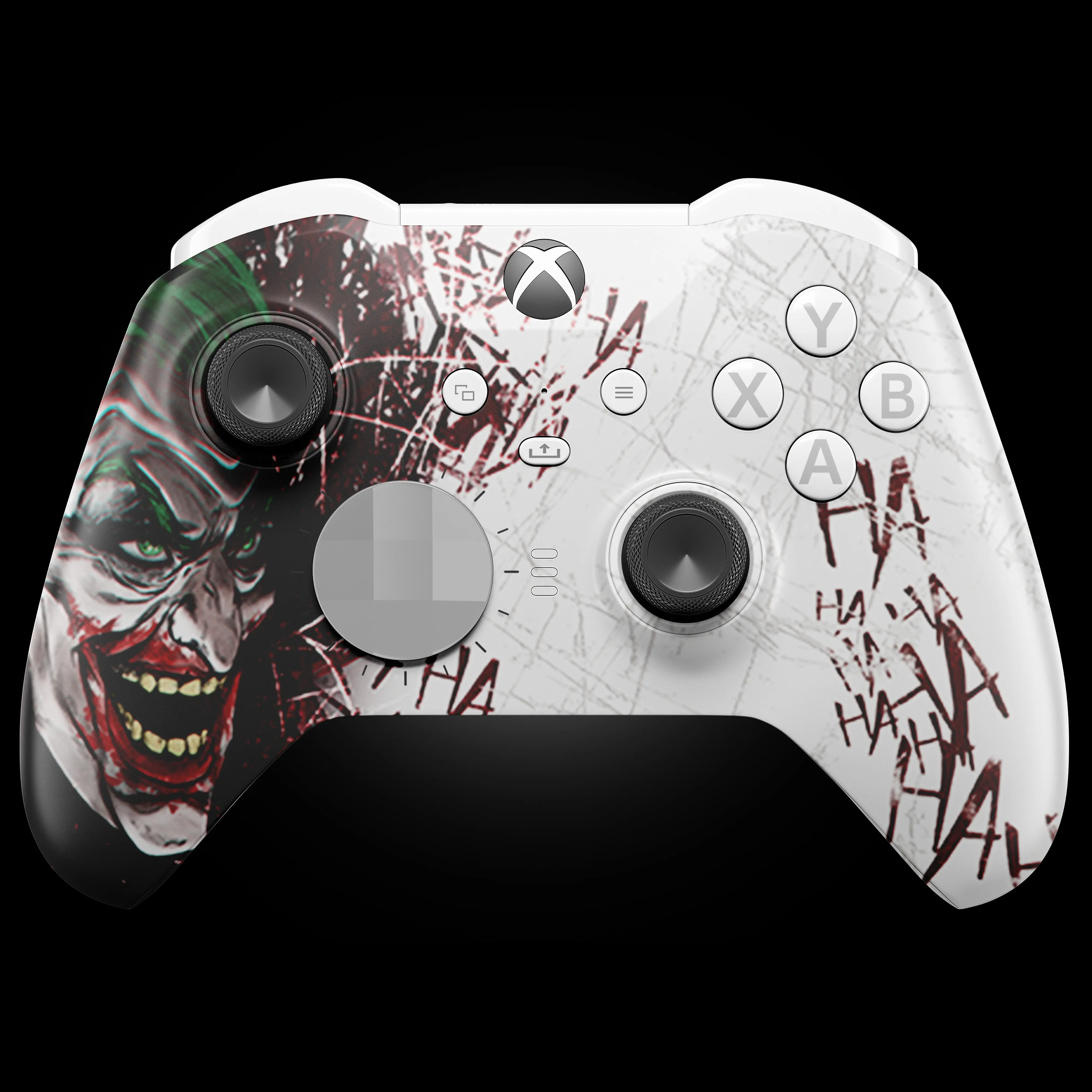 MODDEDZONE JOKER HA-HA-HA CORE XBOX ELITE SERIES 2 CUSTOM MODDED CONTROLLER