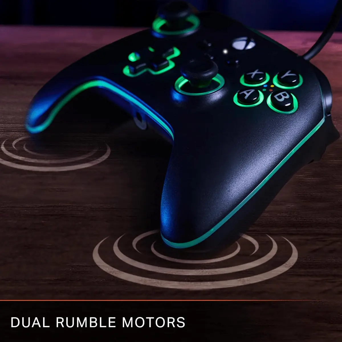MODDEDZONE PowerA Advantage HALL EFFECT Wired Controller for Xbox Series X|S with Lumectra - Black - Image 4