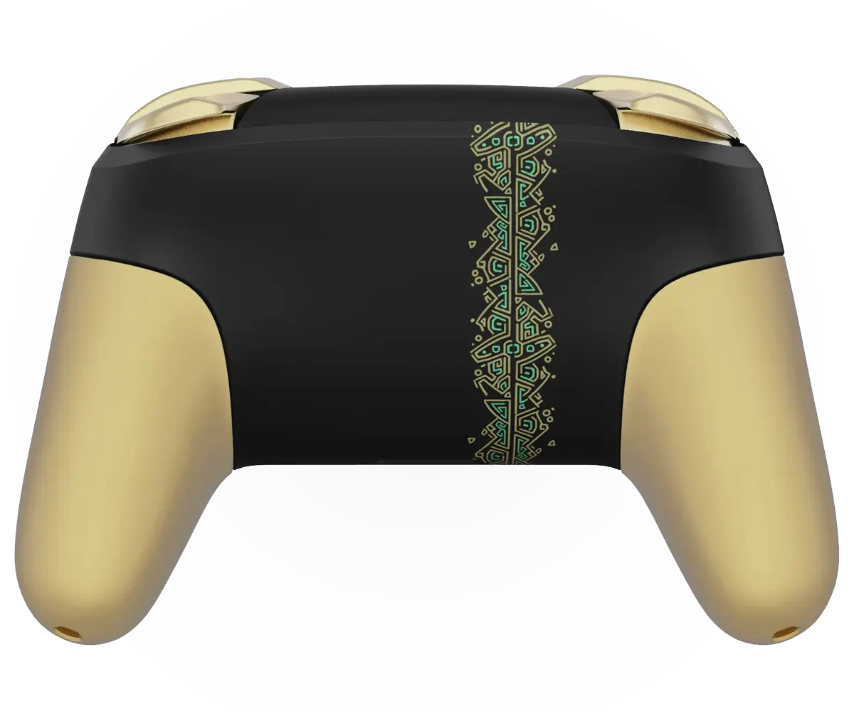 MODDEDZONE ROYAL BLACK TOTEM NINTENDO PRO CUSTOM CONTROLLER - Image 3