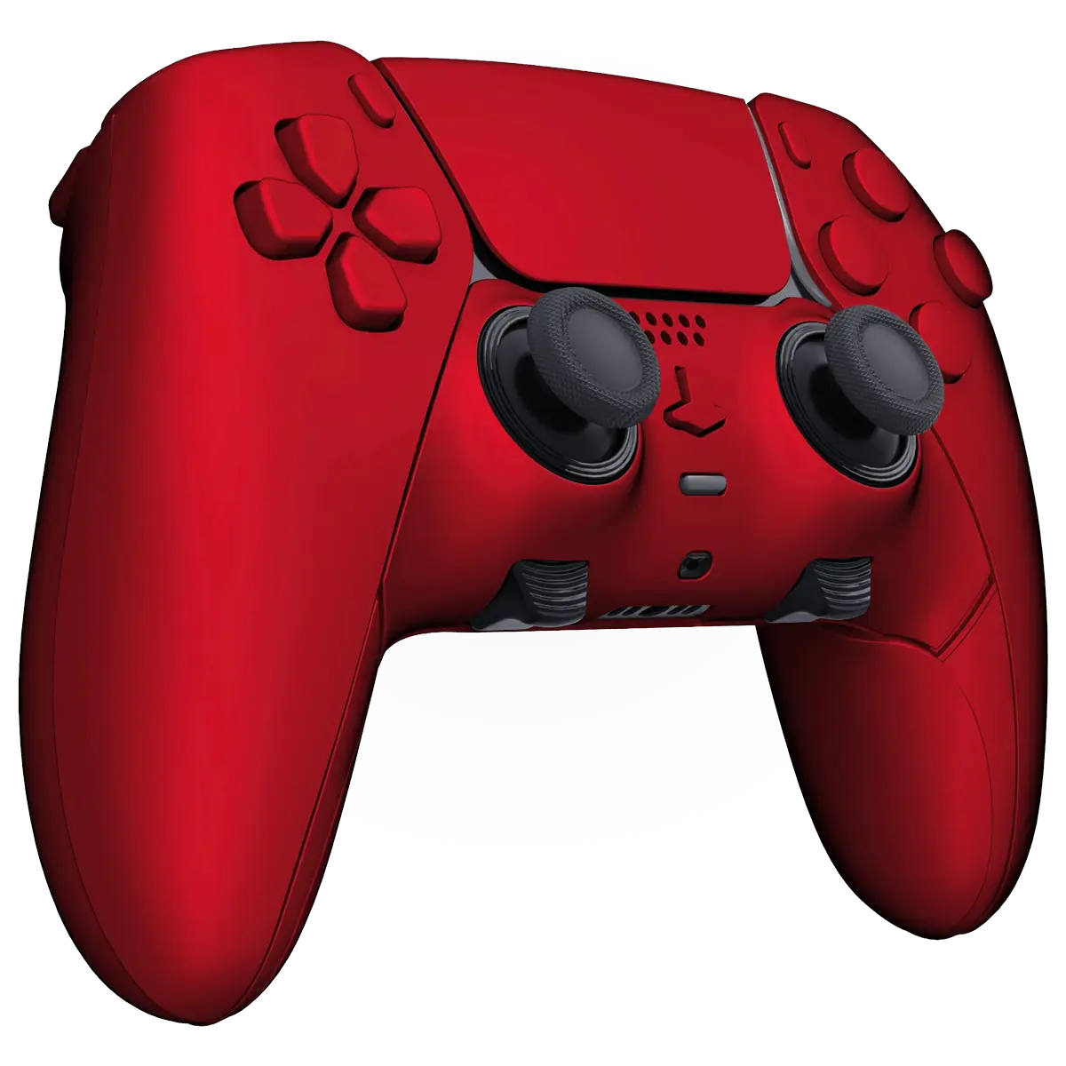 MODDEDZONE SOFT TOUCH RED PS5 DualSense Edge Custom Modded Wireless Controller - Image 3
