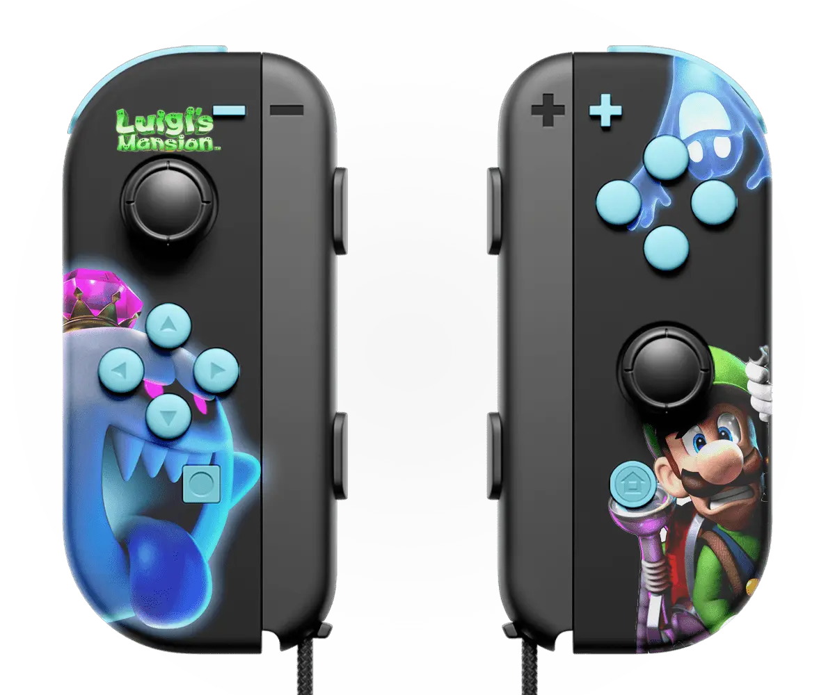 MODDEDZONE SPOOKY NINTENDO JOY-CON CUSTOM CONTROLLERS