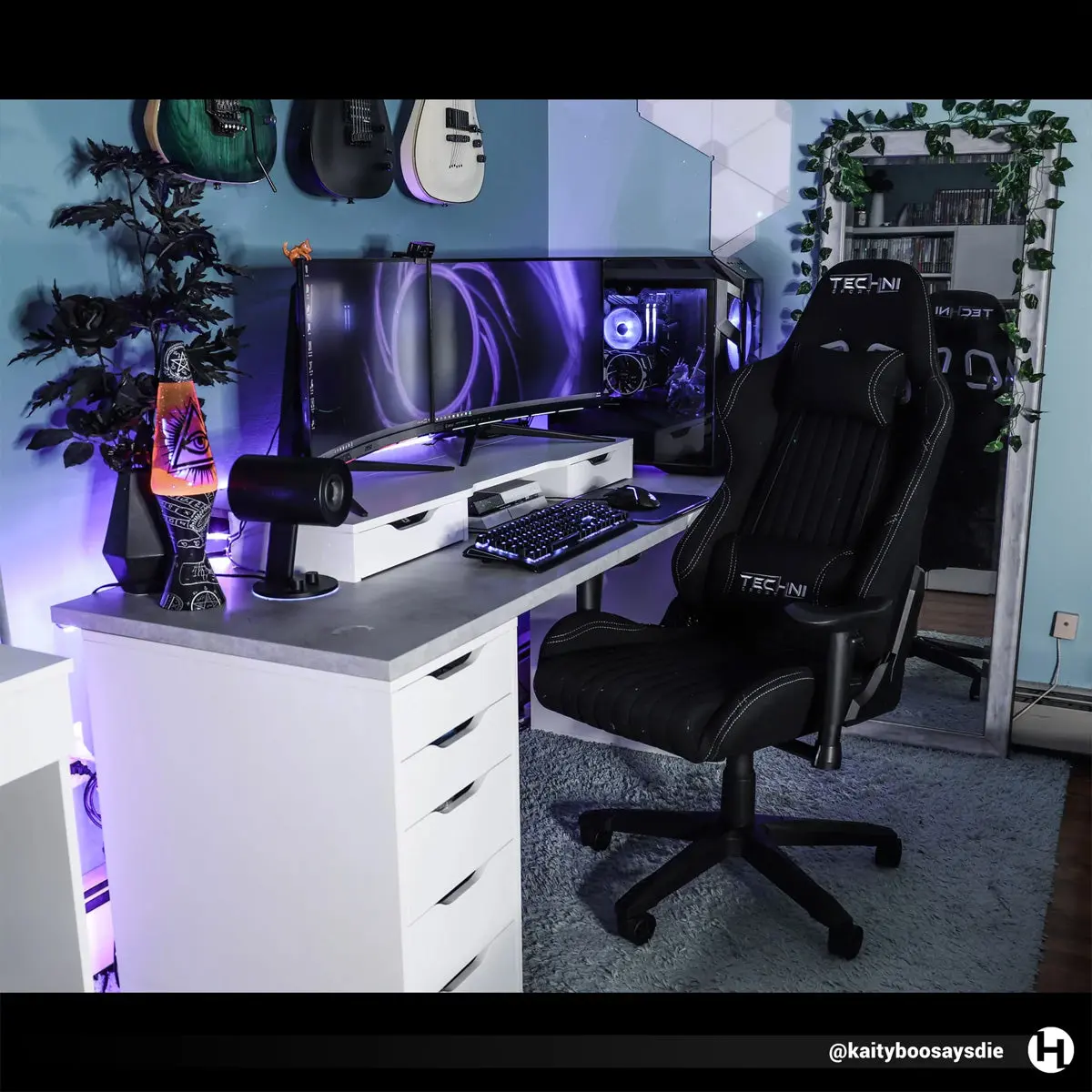 BLACK ECHO GAMING CHAIR - Image 6