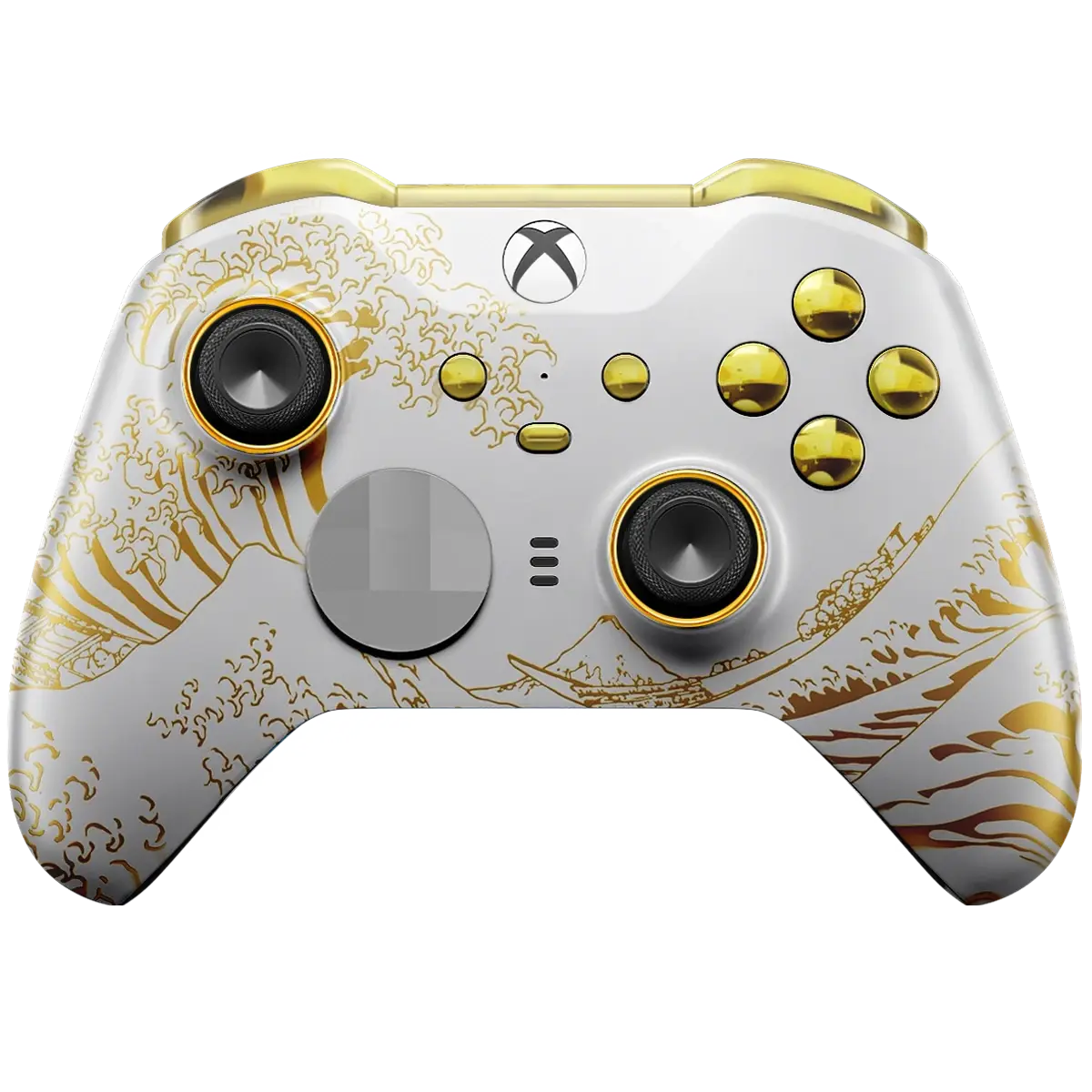 MODDEDZONE WHITE WAVE XBOX ELITE SERIES 2 CUSTOM MODDED CONTROLLER